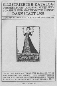 Ernst Eimer, Ausstellung 1908 Darmstadt
