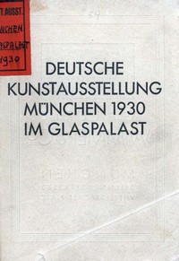 Ernst Eimer, Ausstellung 1930 München