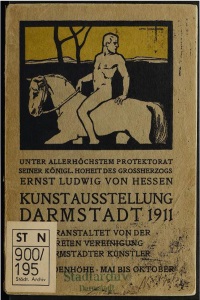 Ernst Eimer, Ausstellung 1911 Darmstadt