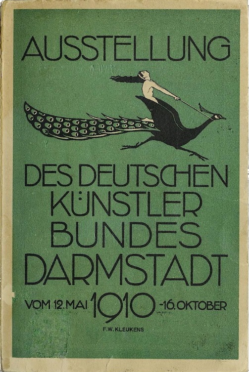 Ernst Eimer, Ausstellung 1910 Darmstadt