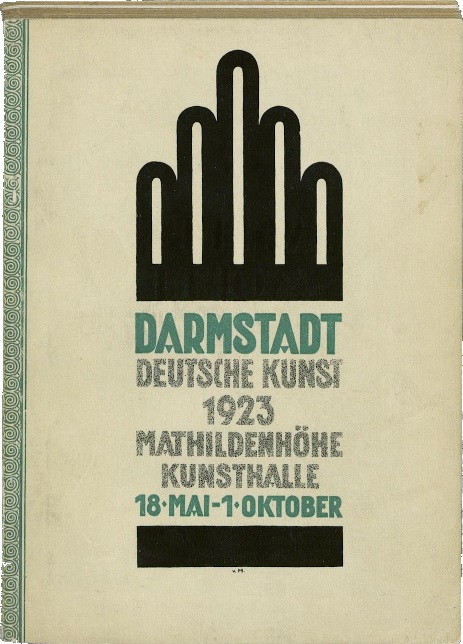 Ernst Eimer, Ausstellung 1923 Darmstadt