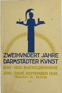 Ernst Eimer, Ausstellung 1930 Darmstadt